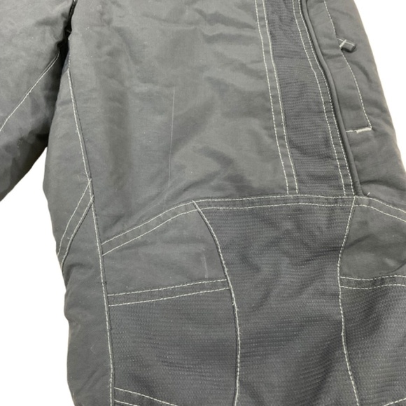 LL Bean Unisex Kids Snow Pants Reinforced Knee Lined Gray KIDS 12 Style# 0 BLP2 - Picture 13 of 13
